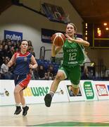 21 January 2019; Ava Heffernan of Scoil Ruain Killenaule in action during the Subway All-Ireland Schools Cup U16 B Girls Final match between Scoil Ruain Killenaule and St Mary's Ballina at the National Basketball Arena in Tallaght, Dublin. Photo by David Fitzgerald/Sportsfile