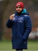 21 January 2019; Head of Athletic Performance Denis Logan during Munster Rugby squad training at the University of Limerick in Limerick. Photo by Piaras Ó Mídheach/Sportsfile