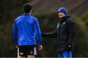 21 January 2019; Backs coach Felipe Contepomi in conversation with Jimmy O'Brien during Leinster Rugby squad training at Rosemount in UCD, Dublin. Photo by Ramsey Cardy/Sportsfile