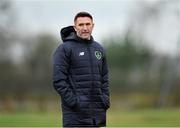 21 January 2019; Republic of Ireland assistant coach Robbie Keane during the FAI UEFA Pro Licence course at Johnstown House in Enfield, County Meath. Photo by Seb Daly/Sportsfile