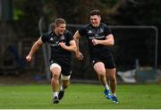 21 January 2019; Scott Penny, left, and Dan Sheehan during Leinster Rugby squad training at Rosemount in UCD, Dublin. Photo by Ramsey Cardy/Sportsfile