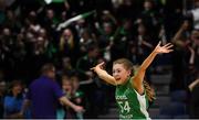 21 January 2019; Jess Strappe of Scoil Ruain Killenaule celebrates at the final whistle following the Subway All-Ireland Schools Cup U16 B Girls Final match between Scoil Ruain Killenaule and St Mary's Ballina at the National Basketball Arena in Tallaght, Dublin. Photo by David Fitzgerald/Sportsfile
