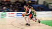21 January 2019; Eimear Treacy of St Mary's Ballina in action during the Subway All-Ireland Schools Cup U16 B Girls Final match between Scoil Ruain Killenaule and St Mary's Ballina at the National Basketball Arena in Tallaght, Dublin. Photo by David Fitzgerald/Sportsfile