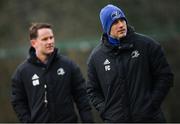 21 January 2019; Backs coach Felipe Contepomi, right, and Head of athletic performance Charlie Higgins during Leinster Rugby squad training at Rosemount in UCD, Dublin. Photo by Ramsey Cardy/Sportsfile