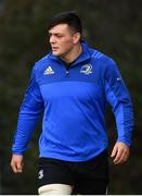 21 January 2019; David Aspil arrives for Leinster Rugby squad training at Rosemount in UCD, Dublin. Photo by Ramsey Cardy/Sportsfile
