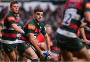 19 January 2019; George Ford of Leicester Tigers during the Heineken Champions Cup Pool 4 Round 6 match between Leicester Tigers and Ulster at Welford Road in Leicester, England. Photo by Ramsey Cardy/Sportsfile