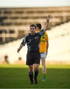 20 January 2019; Referee Barry Judge during the AIB GAA Football All-Ireland Intermediate Championship semi-final match between Two Mile House and Kilcummin at the Gaelic Grounds in Limerick. Photo by Eóin Noonan/Sportsfile