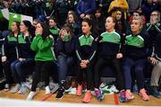 22 January 2019; Teachers from St Louis Carrickmacross players watch the final moments of the the Subway All-Ireland Schools Cup U19 C Girls Final match between St Louis Carrickmacross and Laurel Hill Limerick at the National Basketball Arena in Tallaght, Dublin. Photo by Brendan Moran/Sportsfile