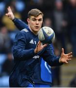 20 January 2019; Garry Ringrose of Leinster ahead of the Heineken Champions Cup Pool 1 Round 6 match between Wasps and Leinster at the Ricoh Arena in Coventry, England. Photo by Ramsey Cardy/Sportsfile