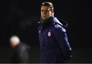 22 January 2019; Shelbourne manager Ian Morris during the Pre-season Friendly match between Bohemians and Shelbourne at the FAI National Training Centre in Abbotstown, Dublin. Photo by Harry Murphy/Sportsfile