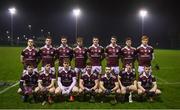 23 January 2019; The NUI Galway team prior to the Electric Ireland Sigerson Cup Round 2 match between Queens University Belfast and NUI Galway at The Dub in Belfast, Co Antrim. Photo by David Fitzgerald/Sportsfile
