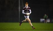23 January 2019; Peter Cooke of NUI Galway during the Electric Ireland Sigerson Cup Round 2 match between Queens University Belfast and NUI Galway at The Dub in Belfast, Co Antrim. Photo by David Fitzgerald/Sportsfile