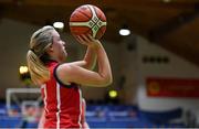 23 January 2019; Eve Hannigan of St Vincent’s SS, Cork, during the Subway All-Ireland Schools Cup U19 A Girls Final match between Holy Faith Clontarf and St Vincent's SS, Cork, at the National Basketball Arena in Tallaght, Dublin. Photo by Piaras Ó Mídheach/Sportsfile