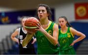 23 January 2019; Ellen Power of Coláiste Einde during the Subway All-Ireland Schools Cup U16 A Girls Final match between Coláiste Einde and Pobailscoil Inbhear Sceine Kenmare at the National Basketball Arena in Tallaght, Dublin. Photo by Piaras Ó Mídheach/Sportsfile