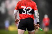 23 January 2019; A general view of the UCC number 32 jersey worn by Niall O'Leary during the Electric Ireland Fitzgibbon Cup Group A Round 2 match between University College Cork and University College Dublin at Mardyke in Cork. Photo by Stephen McCarthy/Sportsfile
