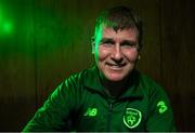 24 January 2019; Republic of Ireland U21 manager Stephen Kenny poses for a portrait following a press conference at the FAI Headquarter in Abbotstown, Dublin. Tickets for the Republic of Ireland U21's opening UEFA U21 European Championships qualifying campaign match against Luxembourg, Tallaght Stadium, go on sale Wednesday 30th January from ticketmaster.ie Photo by Stephen McCarthy/Sportsfile