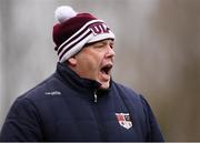 24 January 2019; University of Limerick manager Gary Kirby during the Electric Ireland Fitzgibbon Cup Group A Round 2 match between  N.U.I. Galway and University of Limerick at the National University of Ireland in Galway. Photo by Harry Murphy/Sportsfile