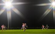 24 January 2019; Daragh Fanning of CIT in action against Sean Morrissey of DCU Dóchas Éireann during the Electric Ireland Fitzgibbon Cup Group C Round 2 match between DCU Dóchas Éireann and Cork Institute of Technology at DCU Sportsgrounds in Dublin. Photo by Stephen McCarthy/Sportsfile