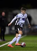 25 January 2019; Sean Gannon of Dundalk during the Jim Malone Cup match between Dundalk and Drogheda United at Oriel Park in Dundalk, Co. Louth. Photo by Seb Daly/Sportsfile