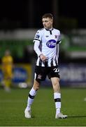 25 January 2019; Daniel Kelly of Dundalk during the Jim Malone Cup match between Dundalk and Drogheda United at Oriel Park in Dundalk, Co. Louth. Photo by Seb Daly/Sportsfile