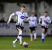 25 January 2019; Daniel Kelly of Dundalk during the Jim Malone Cup match between Dundalk and Drogheda United at Oriel Park in Dundalk, Co. Louth. Photo by Seb Daly/Sportsfile