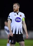 25 January 2019; Chris Shields of Dundalk during the Jim Malone Cup match between Dundalk and Drogheda United at Oriel Park in Dundalk, Co. Louth. Photo by Seb Daly/Sportsfile