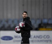 25 January 2019; Dundalk assistant head coach Ruaidhri Higgins prior to the Jim Malone Cup match between Dundalk and Drogheda United at Oriel Park in Dundalk, Co. Louth. Photo by Seb Daly/Sportsfile