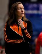 26 January 2019; Killester head coach Casey Tryon during the Hula Hoops NICC Women’s National Cup Final match between Fr Mathews and Killester at the National Basketball Arena in Tallaght, Dublin. Photo by Brendan Moran/Sportsfile