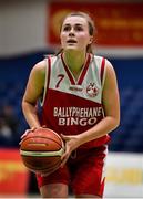 26 January 2019; Sinead O’Mahony of Fr. Mathews during the Hula Hoops NICC Women’s National Cup Final match between Fr Mathews and Killester at the National Basketball Arena in Tallaght, Dublin. Photo by Brendan Moran/Sportsfile