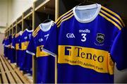 26 January 2019; The jersey of Padraic Maher of Tipperary hangs in the dressing room prior to the Allianz Hurling League Division 1A Round 1 match between Tipperary and Clare at Semple Stadium in Thurles, Co. Tipperary. Photo by Diarmuid Greene/Sportsfile