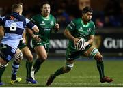 26 January 2019; Jarrad Butler of Connacht breaks through the defence during the Guinness PRO14 Round 14 match between Cardiff Blues and Connacht at Cardiff Arms Park in Cardiff, Wales. Photo by Chris Fairweather/Sportsfile