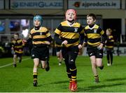 25 January 2019; Action from the Bank of Ireland Half-Time Minis between Newbridge RFC and Skerries RFC at the Guinness PRO14 Round 14 match between Leinster and Scarlets at the RDS Arena in Dublin. Photo by Harry Murphy/Sportsfile