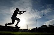 27 January 2019; Galway players warm up prior to the Allianz Hurling League Division 1B Round 1 match between Galway and Laois at Pearse Stadium in Galway. Photo by Ray Ryan/Sportsfile