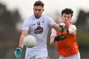 27 January 2019; Ben McCormack of Kildare in action against James Morgan of Armagh during the Allianz Football League Division 2 Round 1 match between Kildare and Armagh at St Conleth's Park in Newbridge, Kildare. Photo by Piaras Ó Mídheach/Sportsfile