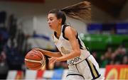 27 January 2019; Enya Maguire of Ulster University Elks during the Hula Hoops Women’s Division One National Cup Final match between Maree and Ulster University Elks at the National Basketball Arena in Tallaght, Dublin. Photo by Brendan Moran/Sportsfile