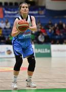 27 January 2019; Claire Rockall of Maree during the Hula Hoops Women’s Division One National Cup Final match between Maree and Ulster University Elks at the National Basketball Arena in Tallaght, Dublin. Photo by Eóin Noonan/Sportsfile