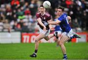27 January 2019; Johnny Heaney of Galway in action against Dara McVeety of Cavan during the Allianz Football League Division 1 Round 1 match between Galway and Cavan at Pearse Stadium in Galway. Photo by Ray Ryan/Sportsfile