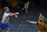27 January 2019; Michael Walsh of Waterford in action against Eoghan Cahill of Offaly during the Allianz Hurling League Division 1B Round 1 match between Waterford and Offaly at Semple Stadium in Thurles, Co. Tipperary. Photo by Harry Murphy/Sportsfile
