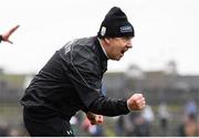 27 January 2019; Kerry manager Peter Keane reacts to a late score for his side during the Allianz Football League Division 1 Round 1 match between Kerry and Tyrone at Fitzgerald Stadium in Killarney, Kerry. Photo by Stephen McCarthy/Sportsfile