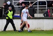 27 January 2019; Kevin Feely of Kildare leaves the field after picking up an injury during the Allianz Football League Division 2 Round 1 match between Kildare and Armagh at St Conleth's Park in Newbridge, Kildare. Photo by Piaras Ó Mídheach/Sportsfile
