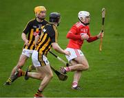 27 January 2019; Luke Meade  of Cork  in action against Enda Morrissey, 7, and Richie Leahy of Kilkenny during the Allianz Hurling League Division 1A Round 1 match between Kilkenny and Cork at Nowlan Park in Kilkenny. Photo by Ray McManus/Sportsfile