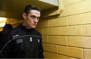 27 January 2019; Brian Fenton of Dublin walks out ahead of the Allianz Football League Division 1 Round 1 match between Monaghan and Dublin at St Tiernach's Park in Clones, Co. Monaghan. Photo by Ramsey Cardy/Sportsfile