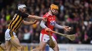 27 January 2019; Declan Dalton of Cork in action against Huw Lawlor of Kilkenny during the Allianz Hurling League Division 1A Round 1 match between Kilkenny and Cork at Nowlan Park in Kilkenny. Photo by Ray McManus/Sportsfile