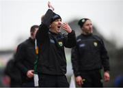 27 January 2019; Kerry manager Peter Keane reacts during the Allianz Football League Division 1 Round 1 match between Kerry and Tyrone at Fitzgerald Stadium in Killarney, Kerry. Photo by Stephen McCarthy/Sportsfile
