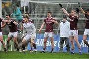 27 January 2019; Galway players on the goal line in the late stages of the Allianz Football League Division 1 Round 1 match between Galway and Cavan at Pearse Stadium in Galway. Photo by Ray Ryan/Sportsfile