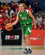 27 January 2019; Sorcha Tiernan of Courtyard Liffey Celtics during the Hula Hoops Women’s Division One National Cup Final match between Courtyard Liffey Celtics and Singleton SuperValu Brunell at the National Basketball Arena in Tallaght, Dublin. Photo by Eóin Noonan/Sportsfile