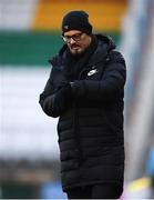 26 January 2019; Cobh Ramblers manager Stephen Henderson during the Pre-Season Friendly between Shamrock Rovers and Cobh Ramblers at Tallaght Stadium in Dublin. Photo by Harry Murphy/Sportsfile