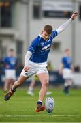 27 January 2019; Adam McEvoy of St Mary's College during the Bank of Ireland Leinster Schools Senior Cup Round 1 match between St Mary's College and Terenure College at Energia Park in Dublin. Photo by Daire Brennan/Sportsfile