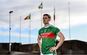 28 January 2019; Patrick Durcan of Mayo during the Allianz Football League Media Event at Healy Park in Omagh, Co. Tyrone. Photo by Piaras Ó Mídheach/Sportsfile