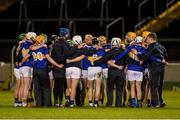 26 January 2019; Tipperary captain Seamus Callanan speaks to his team-mates as they huddle together prior to the Allianz Hurling League Division 1A Round 1 match between Tipperary and Clare at Semple Stadium in Thurles, Co. Tipperary. Photo by Diarmuid Greene/Sportsfile